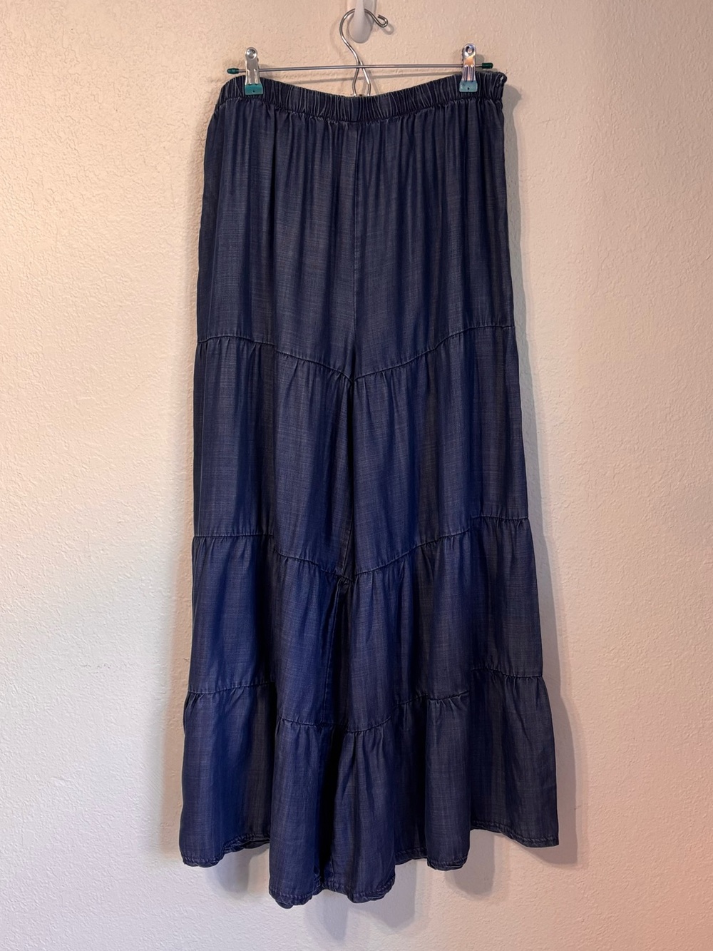 Natural Life Tiered Palazzo Pants XL